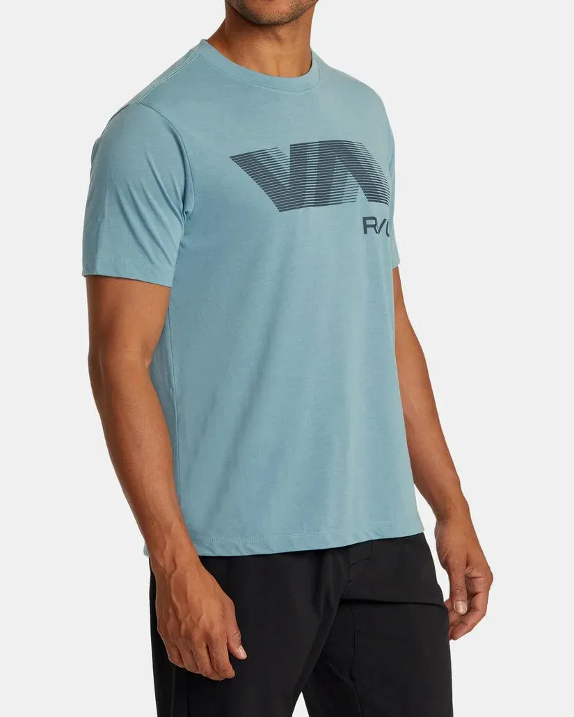 RVCA Men's VA Blur Short Sleeve Tee