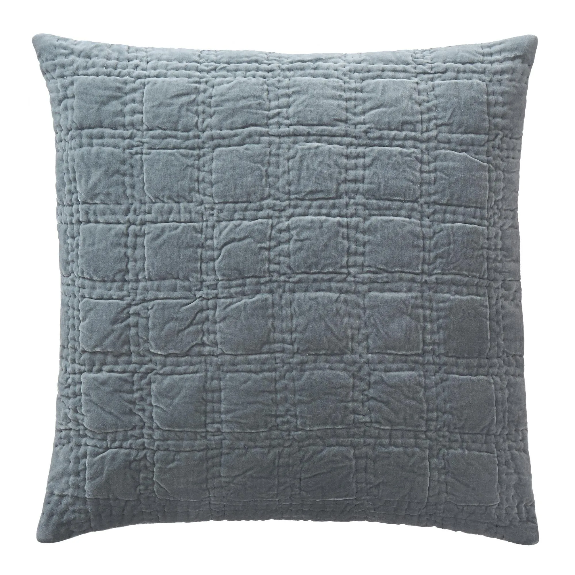 Samana Velvet Quilt [Green grey]