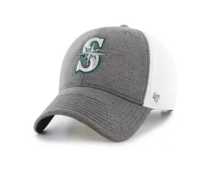 Seattle Mariners 47 Brand Two-Tone Haskell MVP Mesh Structured Adj. Hat Cap