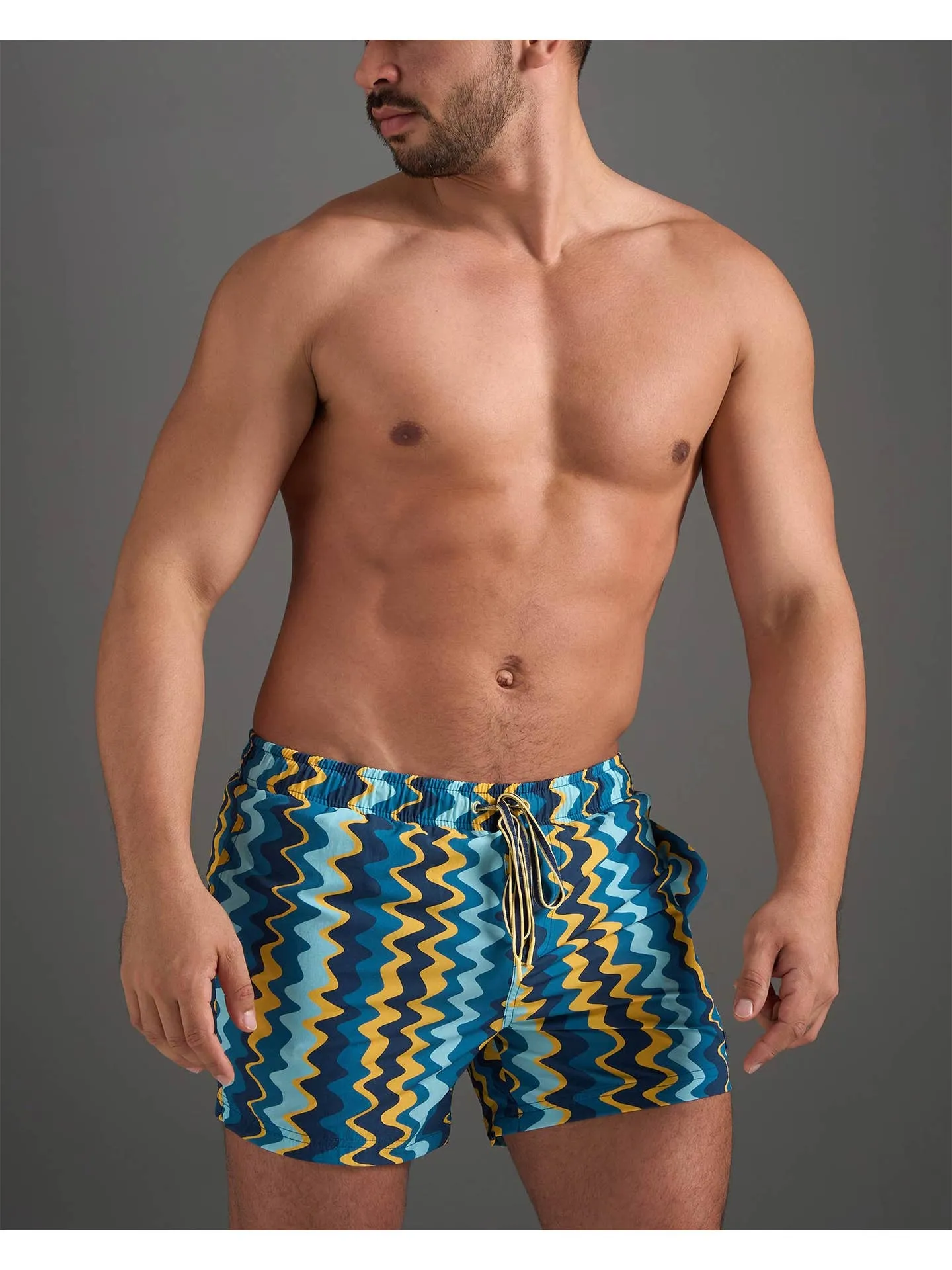 TEAMM8 Resort Swim Short - Blue Mirage