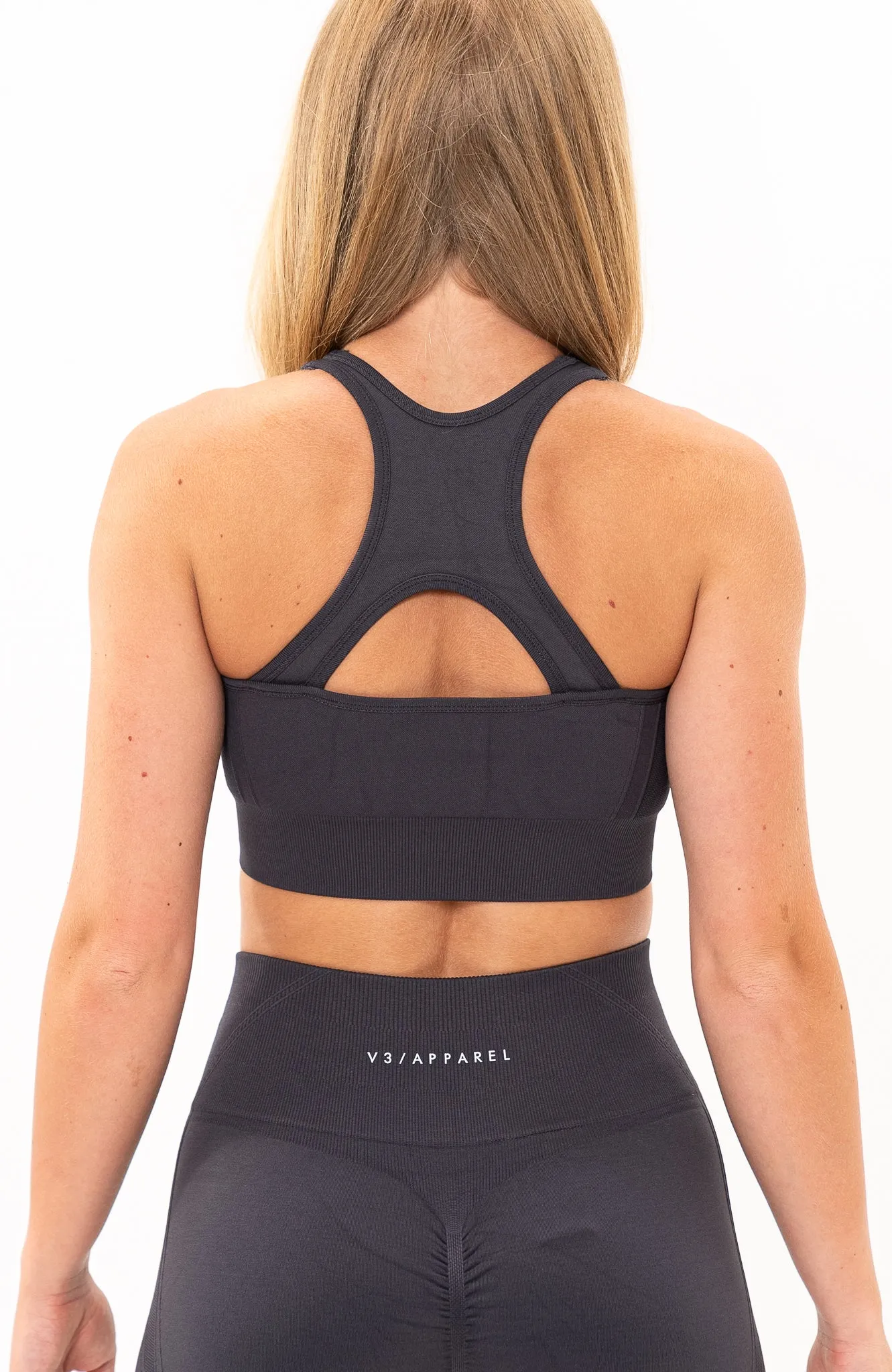 Tempo Seamless Sports Bra - Grey