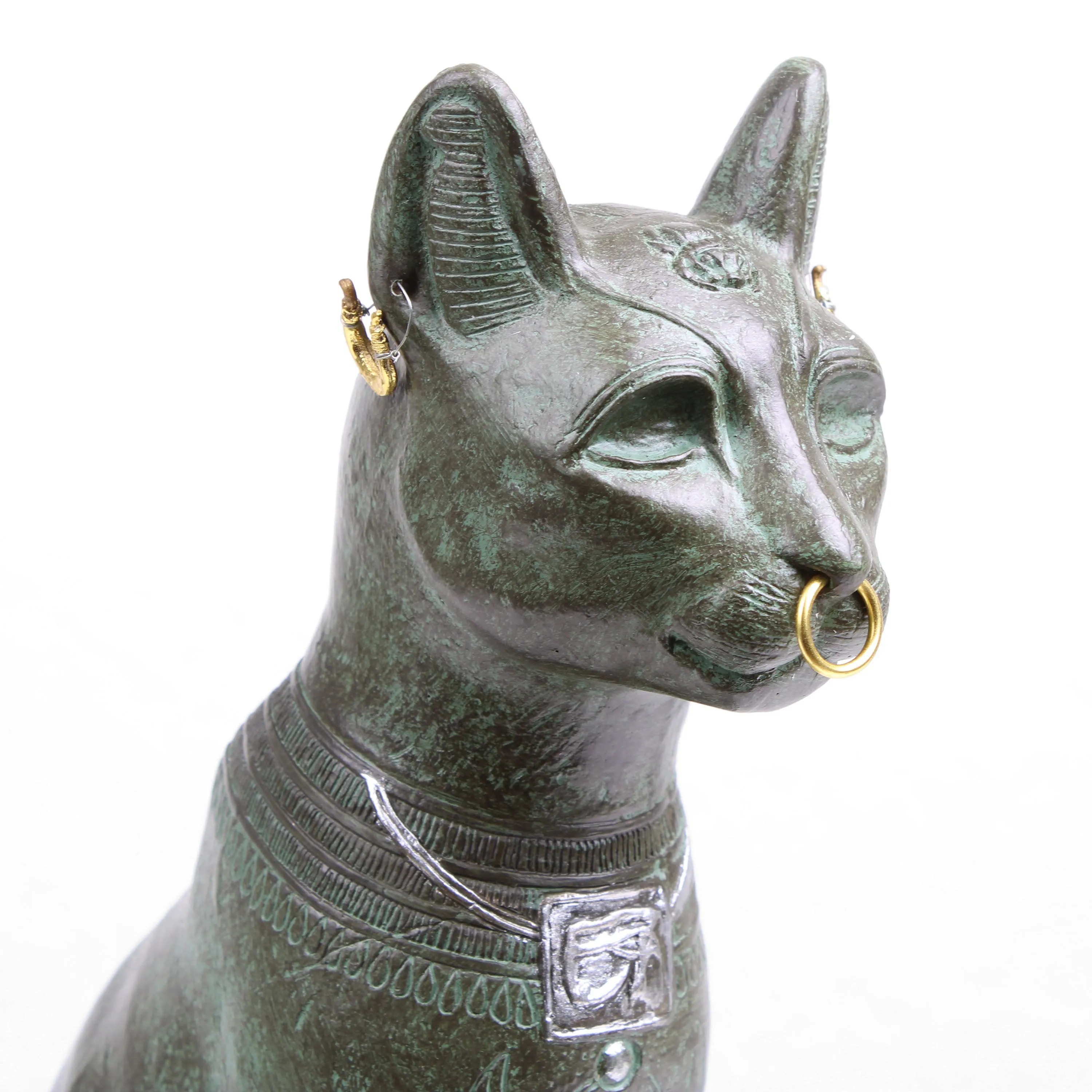 The Gayer-Anderson Cat Statue (Cold Cast Bronze Sculpture)