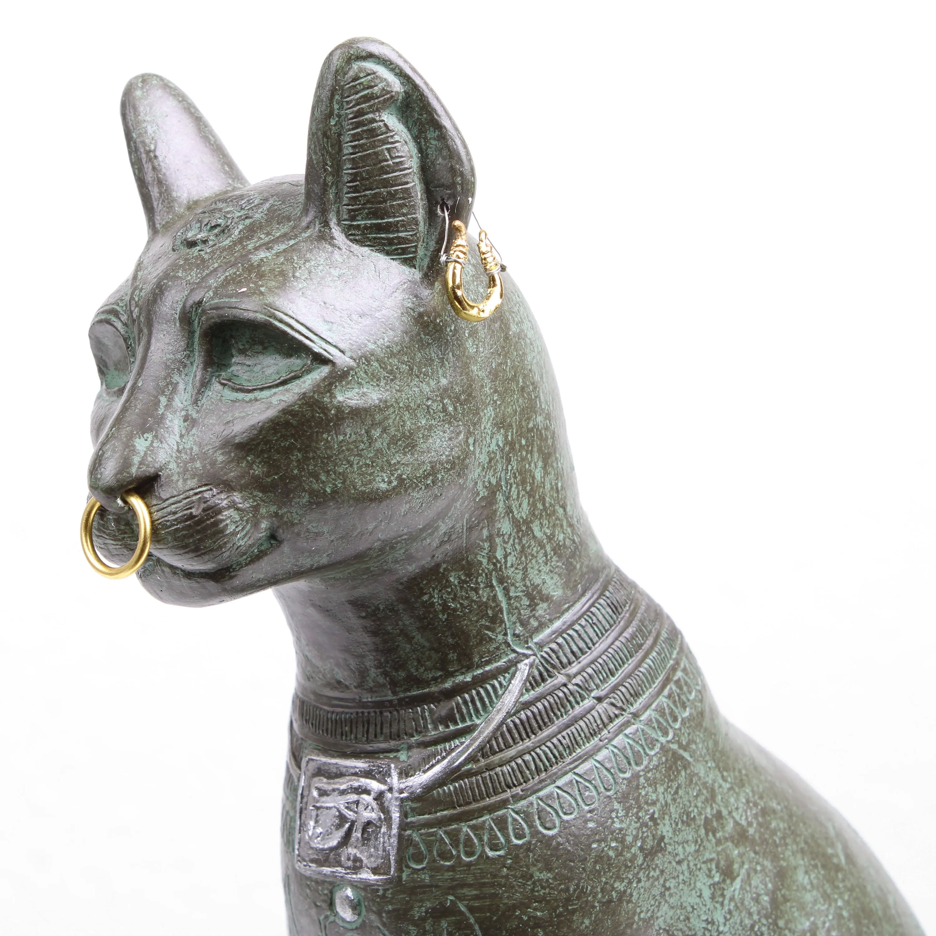 The Gayer-Anderson Cat Statue (Cold Cast Bronze Sculpture)