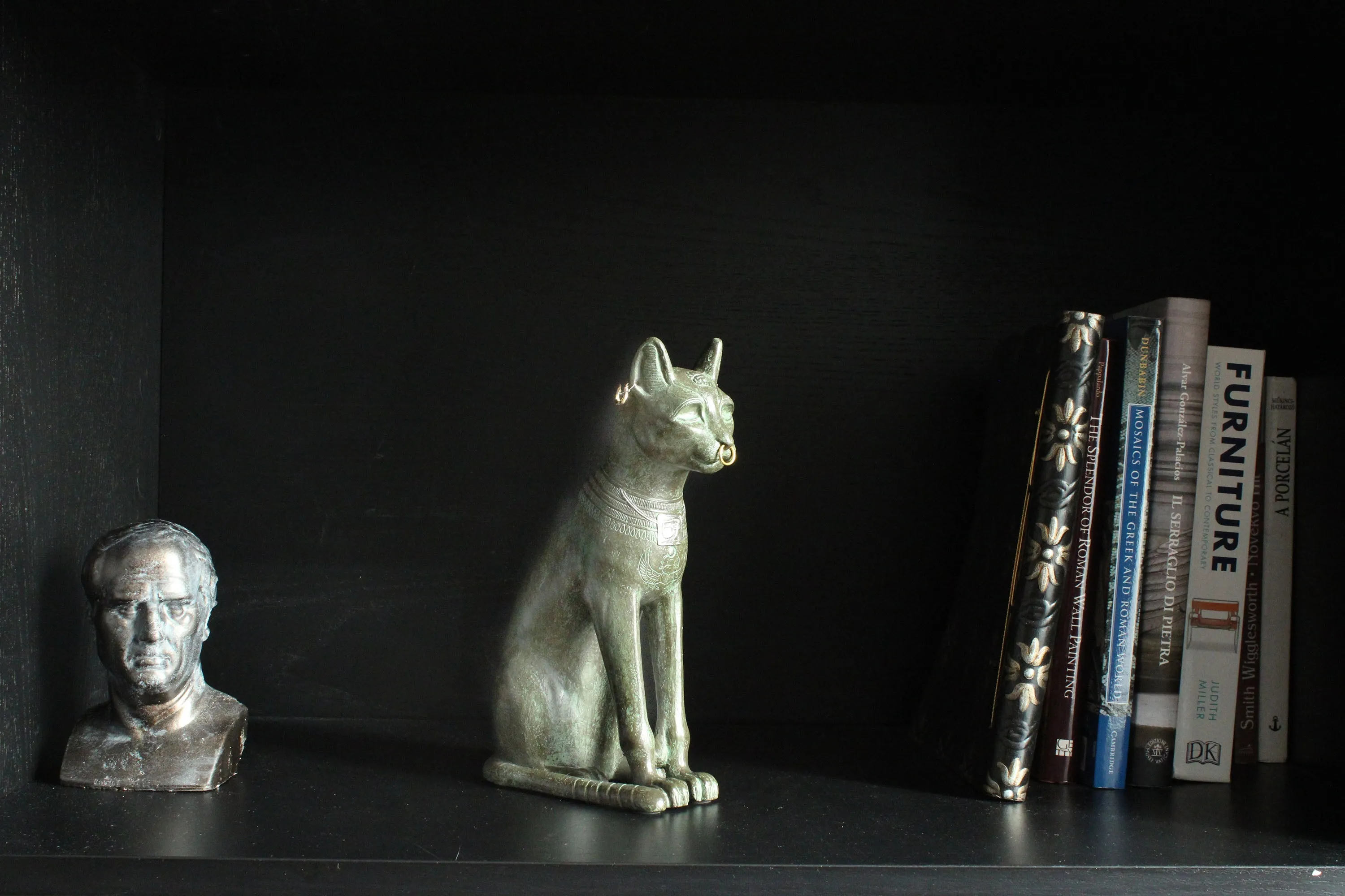 The Gayer-Anderson Cat Statue (Cold Cast Bronze Sculpture)