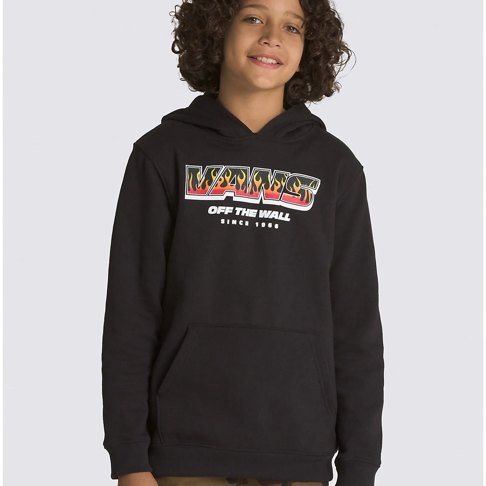 VANS Kids Up In Flames Pullover Hoodie