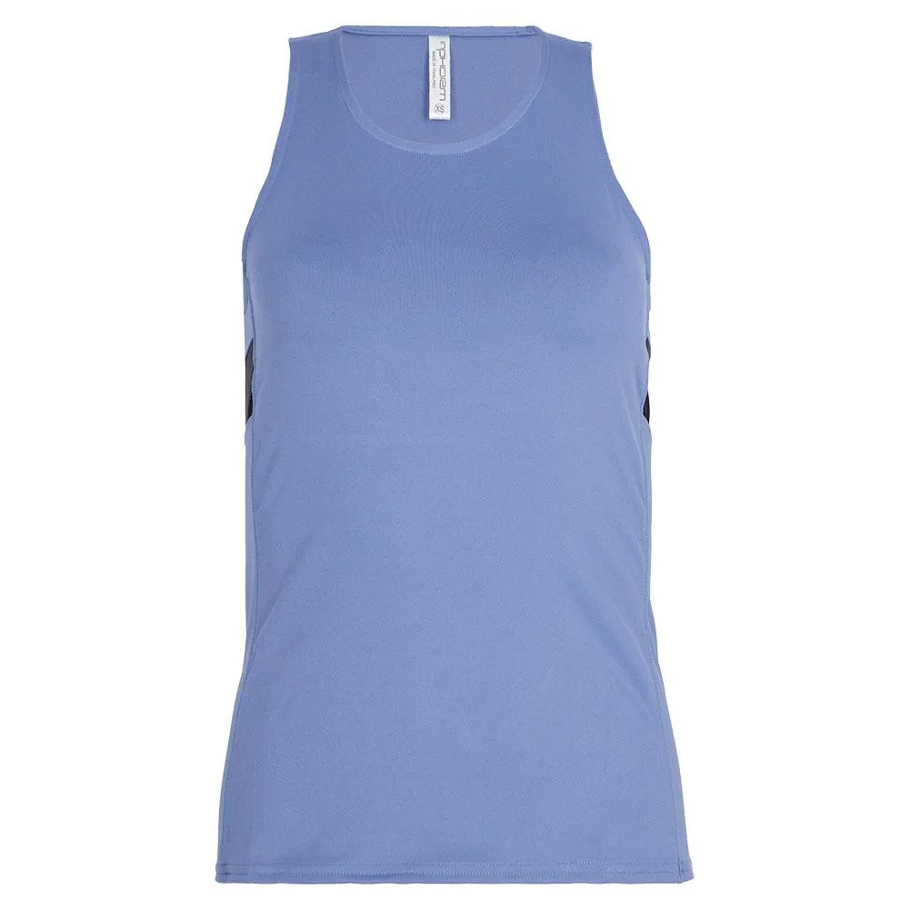 Women's Blaire Tennis Tank Palladian and Black