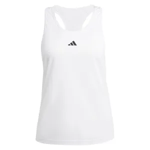 Women's Minimal Essential Branding Tank White