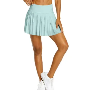 Women`s Seraphina Micro Pleated Pickleball Skort Aquifer