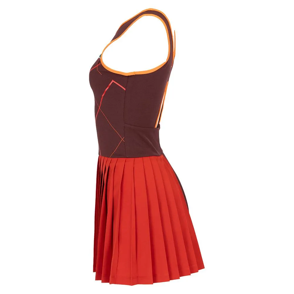 Women's Ultra-Dry Stretch Tennis Dress and Shorts Expresso and Opera