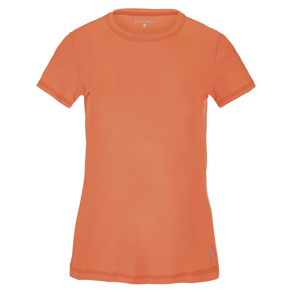 Women's UV Short Sleeve Tennis Top