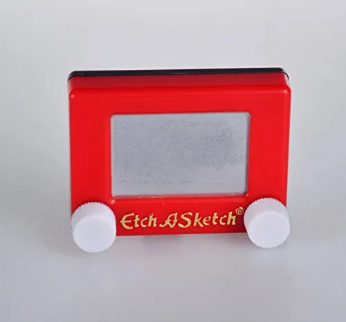 World's Smallest Etch a Sketch Red